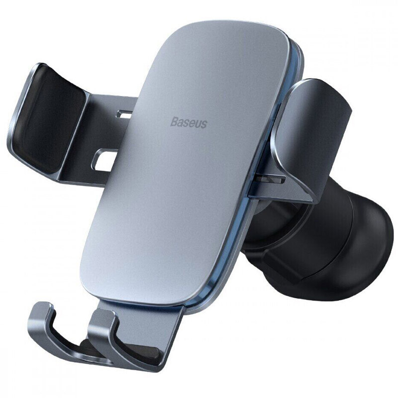Автотримач Baseus Metal Age 2 Gravity Car Mount (air outlet) (SUJS) Dark Grey