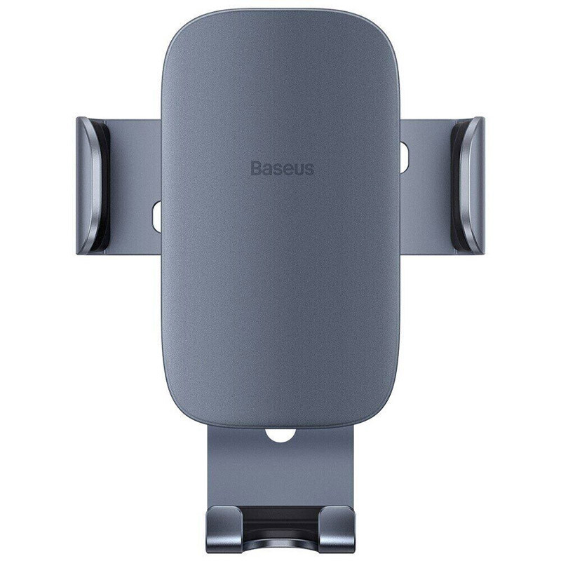 Автотримач Baseus Metal Age 2 Gravity Car Mount (air outlet) (SUJS) Dark Grey - Зображення 2