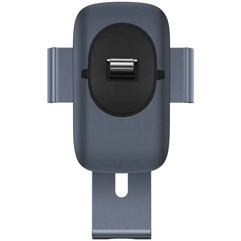 Автотримач Baseus Metal Age 2 Gravity Car Mount (air outlet) (SUJS) Dark Grey - Зображення 4