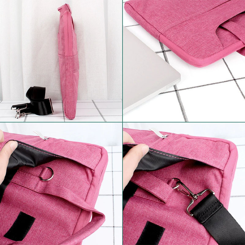 Сумка для ноутбуку Denim with Straps 13/14.2'' Rose - Зображення 4