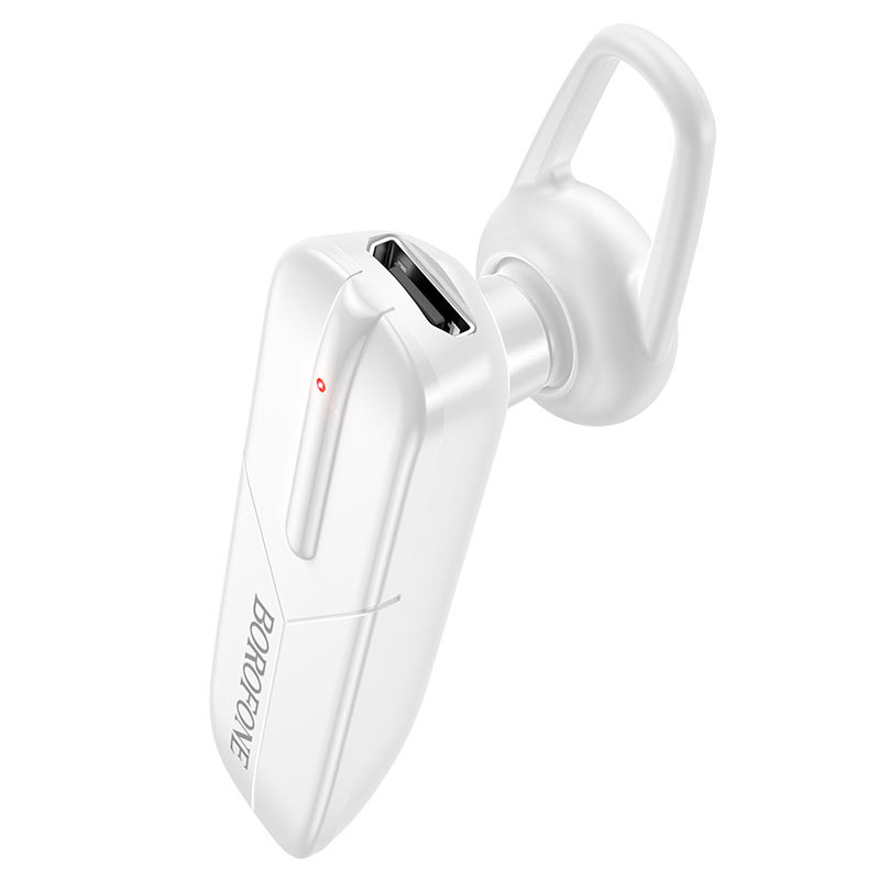 Bluetooth моно-гарнітура Borofone BC36 Lucky Білий - Зображення 2