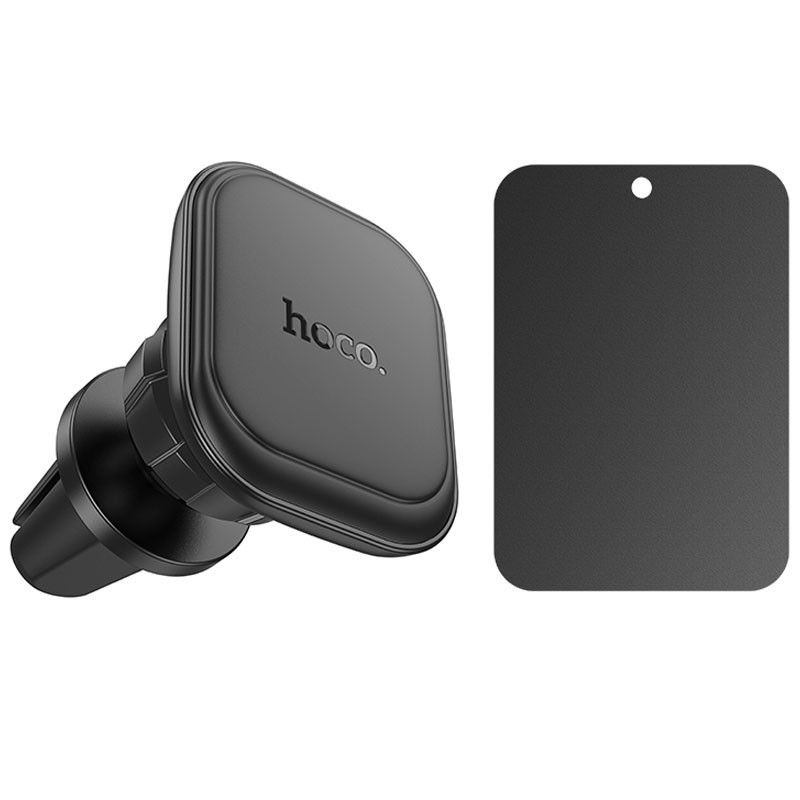 Автотримач Hoco H29 Brilliant magnetic (air outlet) Black - Зображення 7