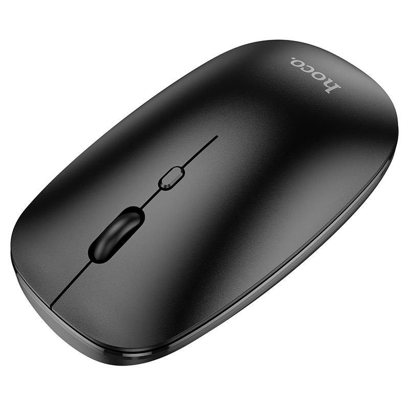 Миша бездротова Hoco GM15 Art Bluetooth + 2.4G Чорний - Зображення 2