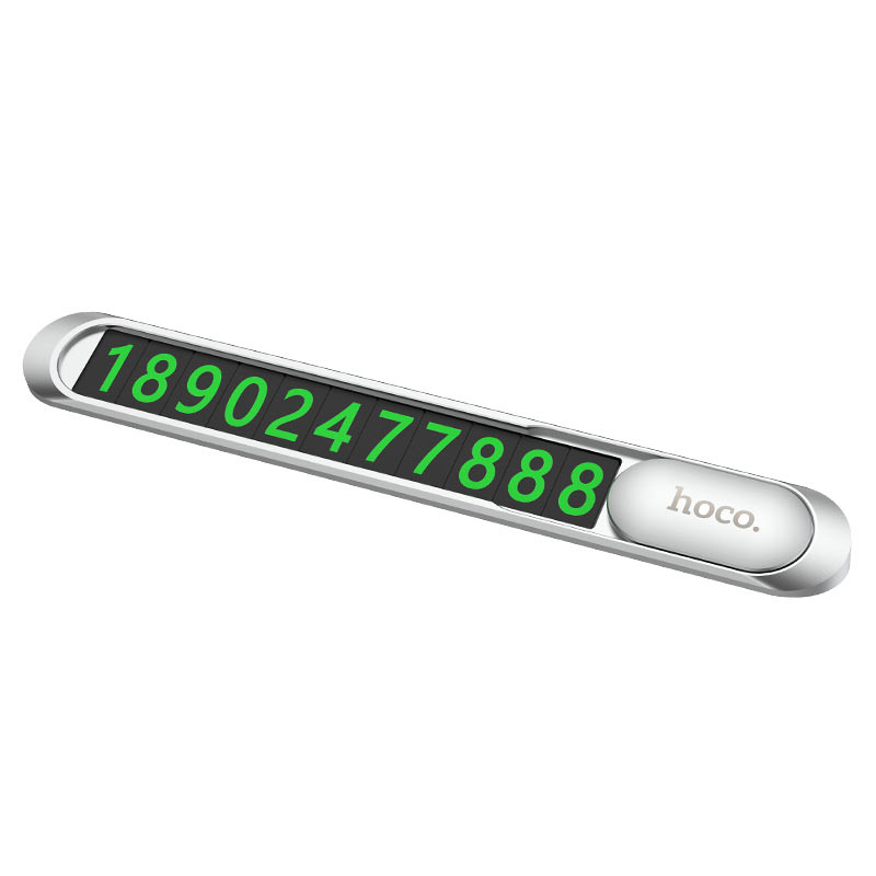 Автовізитка Hoco PH41 Promise Silver - Зображення 2