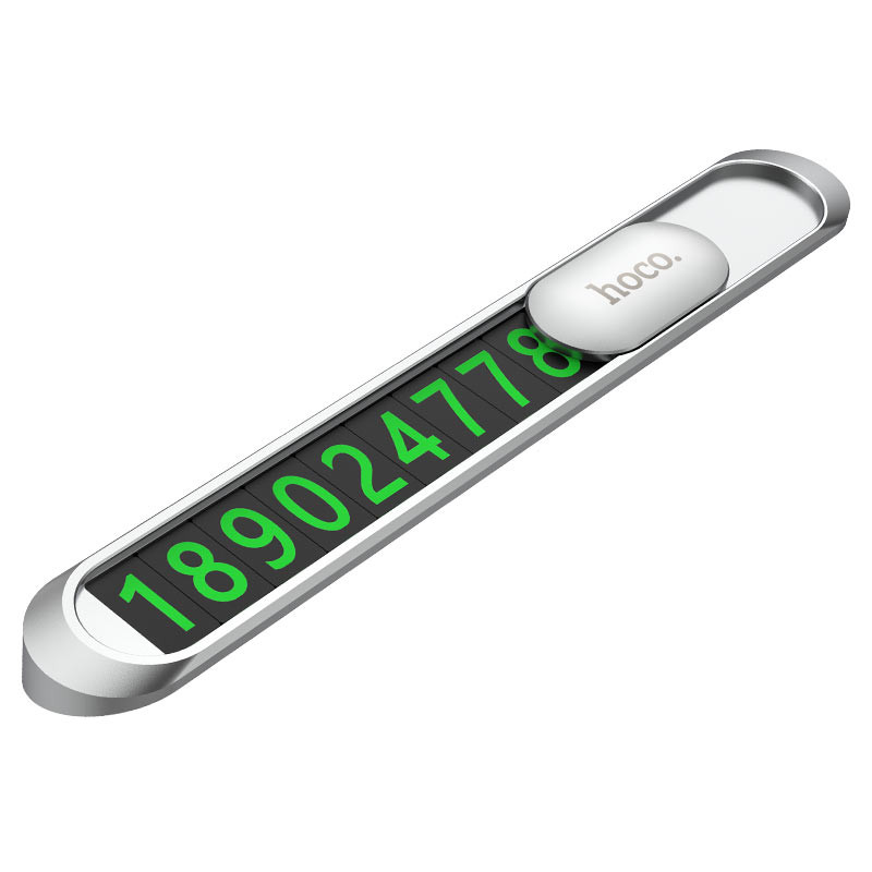 Автовізитка Hoco PH41 Promise Silver - Зображення 3