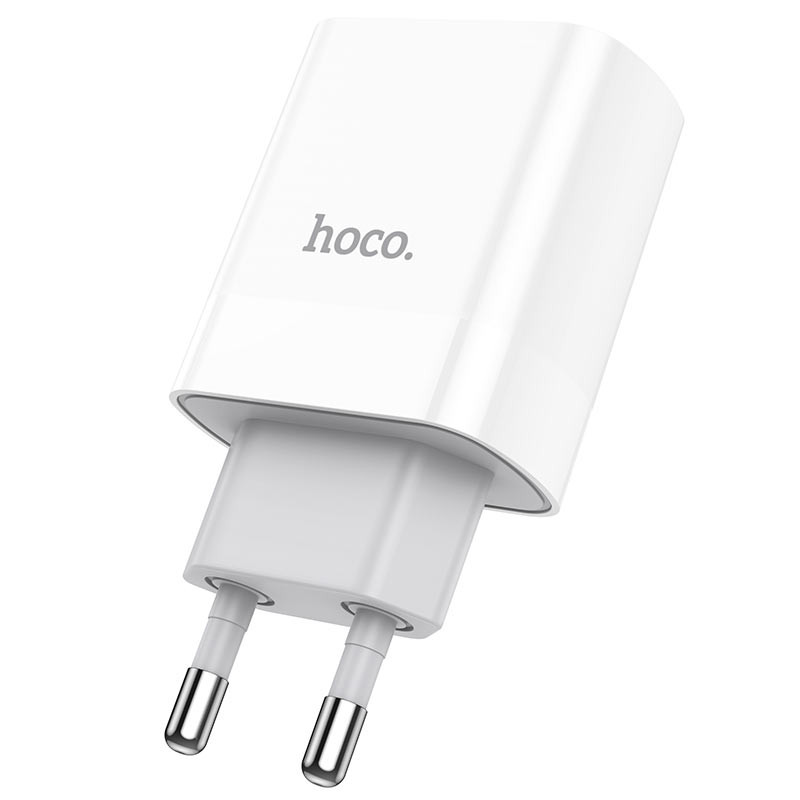 МЗП Hoco C80A Plus Rapido PD20W+QC3.0 (1USB-A/1C) White - Зображення 2