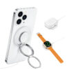 БЗП WIWU W027 Stand 3in1 15W + магнітний тримач White