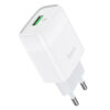 МЗП Hoco C72Q Glorious QC3.0 18W (1USB-A) Білий