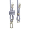 Дата кабель-шнурок Hoco GH7 Elegant Type-C to Lightning (1.8m) Denim Blue
