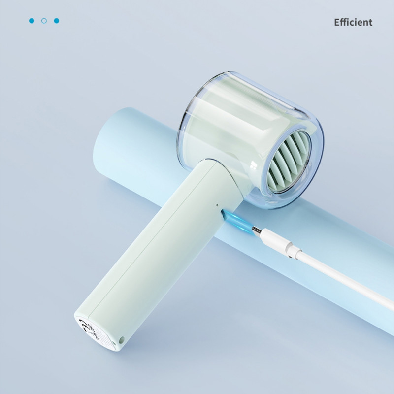 Портативний вентилятор з дисплеєм WIWU WI-FS010 3000 mAh Green - Зображення 2