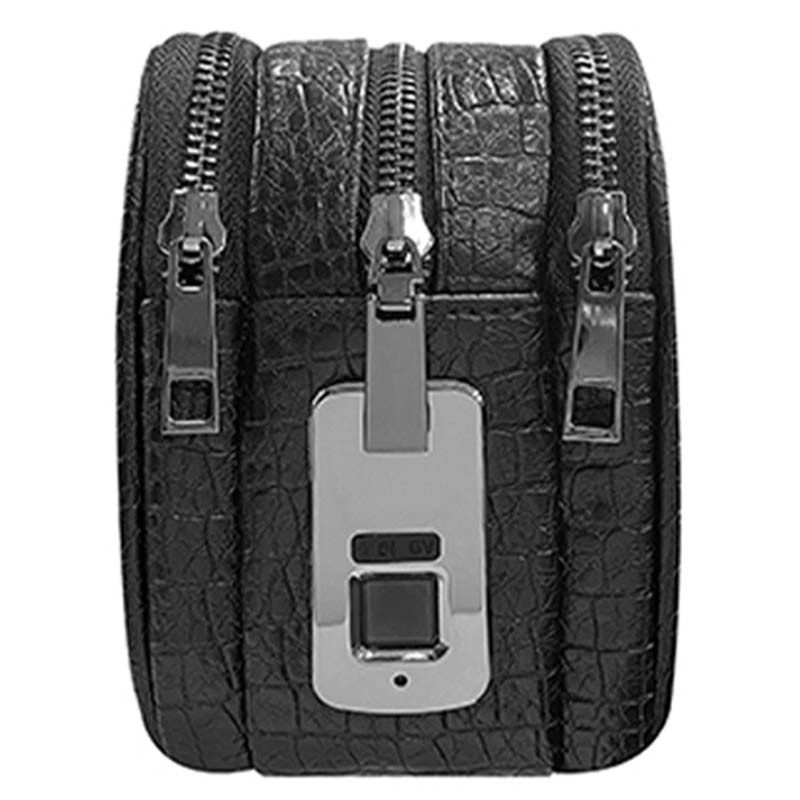 Сумка WIWU Salem Fingerprint Lock LUX Black - Зображення 3