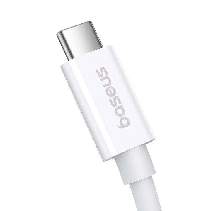 Дата кабель Baseus Superior 2 USB4 Full-Function Type-C to Type-C 240W (1.8m) (P10365200211-05) Moon White - Зображення 3