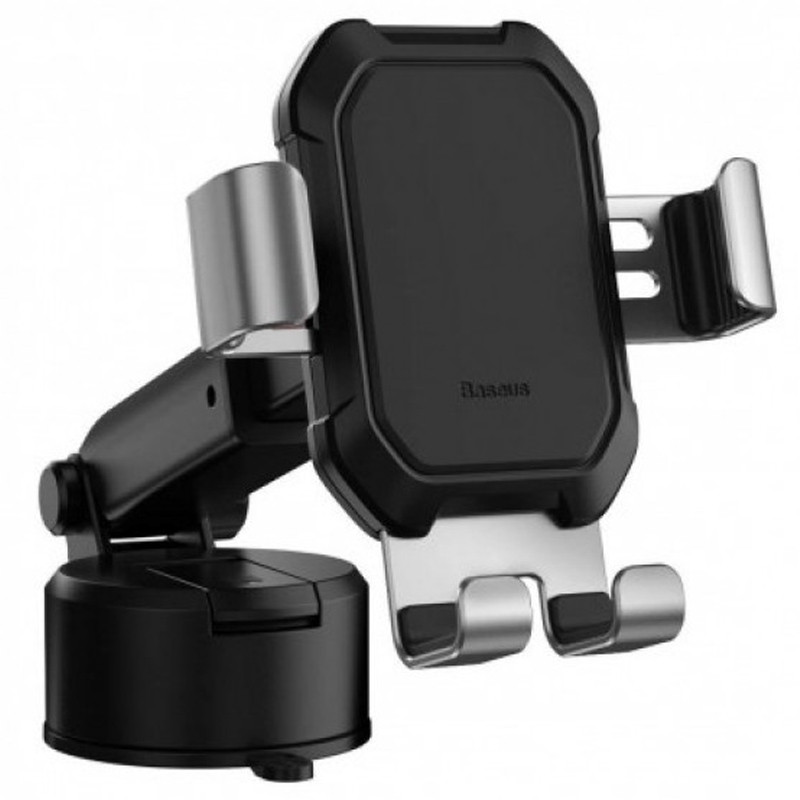 Автотримач Baseus Tank gravity car mount with suction base (SUYL-TK) Tarnish Black - Зображення 2