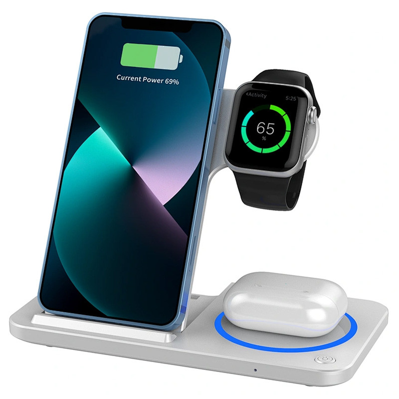БЗП WIWU W020 Foldable 3in1 15W White