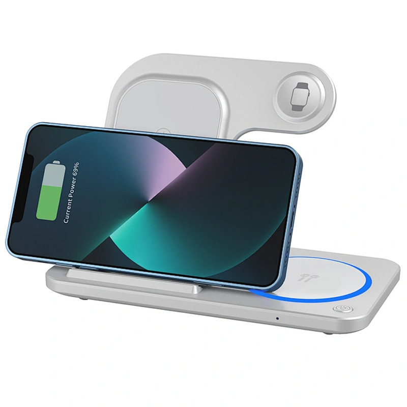 БЗП WIWU W020 Foldable 3in1 15W White - Зображення 4