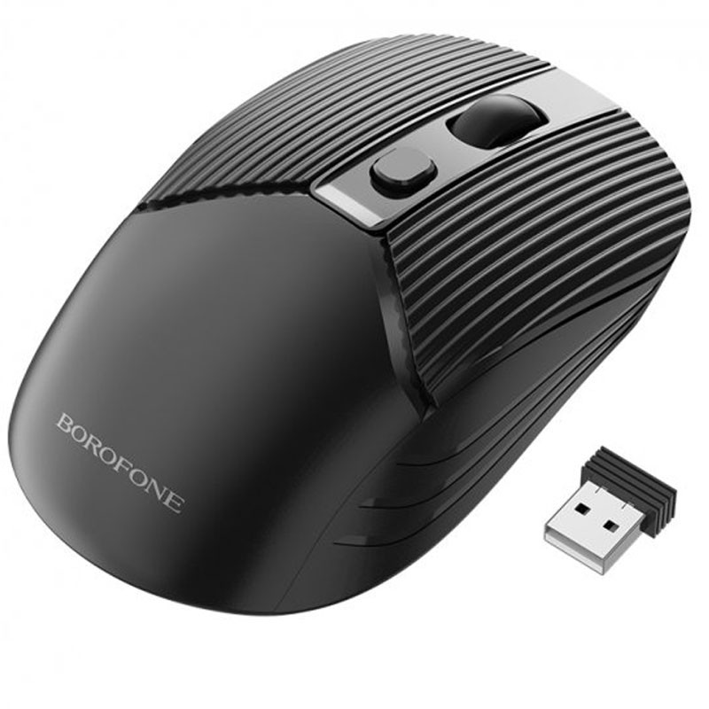 Миша бездротова Borofone BG5 Business 2.4G Чорний