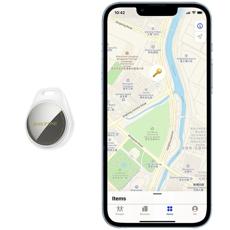 Трекер Borofone BC100 Ingenioso 210 mAh White - Зображення 7