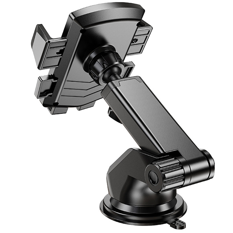 Автотримач Hoco CA83 David one-button (center console) Black - Зображення 2