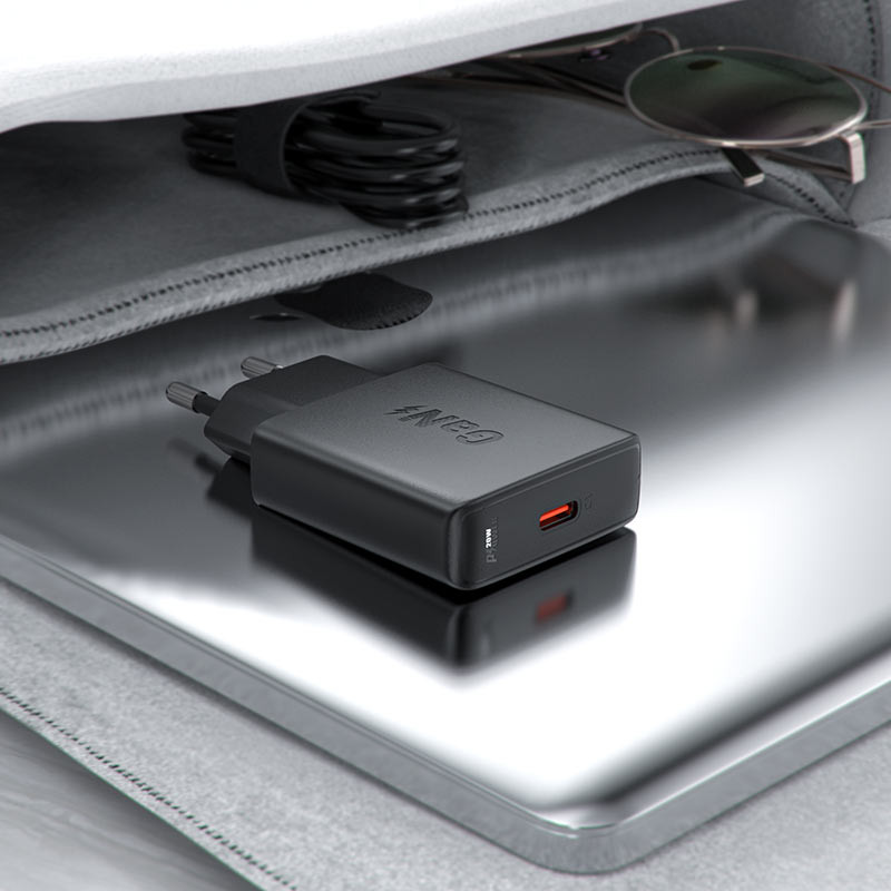 МЗП Acefast A65 PD20W GaN (USB-C) Black - Зображення 7