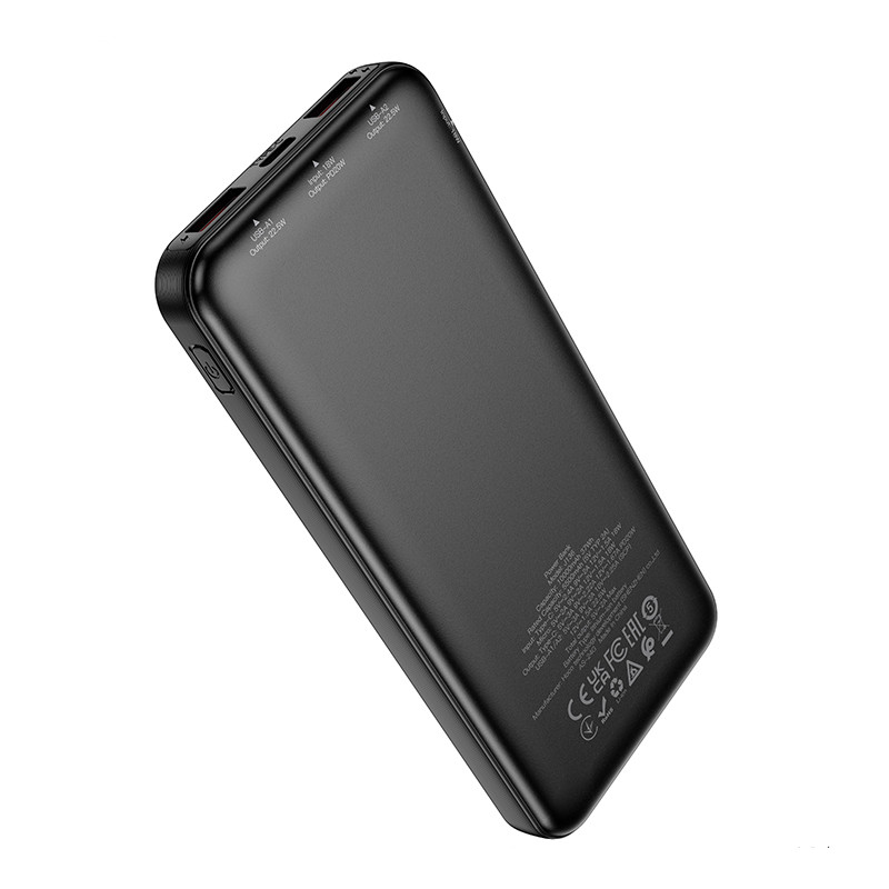 Портативний ЗП Power Bank Hoco J136 Sirui 22.5W+PD20W 10000 mAh Black - Зображення 4