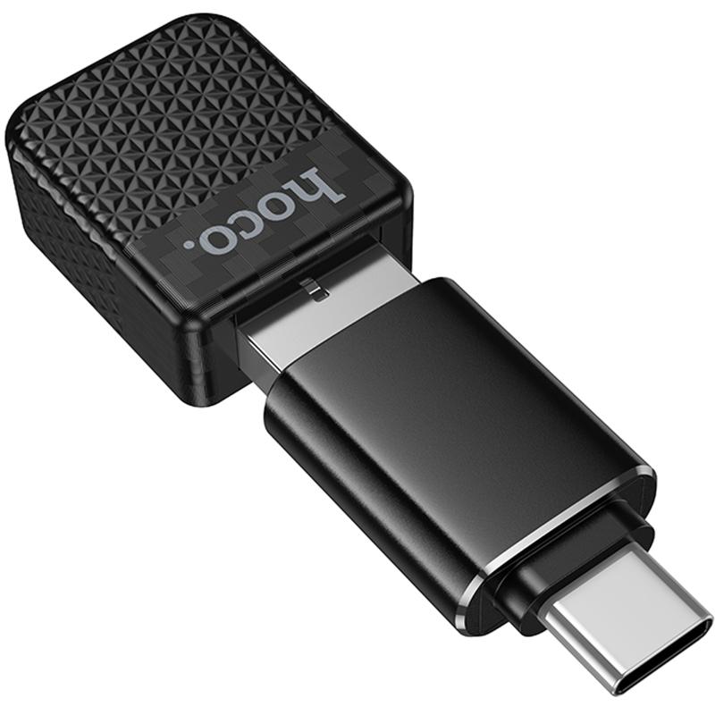 Адаптер Hoco HU3 Tony car wireless CarPlay Black - Зображення 2