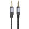 Аудіо кабель Aux Hoco UPA32 Clever (1m) Black