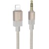Аудіо кабель Aux Hoco UPA32A Clever digital (Lightning to AUX 3.5mm) (1m) Gold