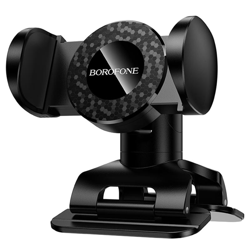 Автотримач Borofone BH142 Support pull clip (center console) Black - Зображення 3