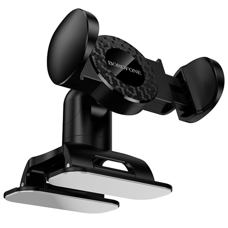 Автотримач Borofone BH142 Support pull clip (center console) Black - Зображення 6