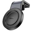 Автотримач Hoco H59 Show (air outlet) Black / Metal gray
