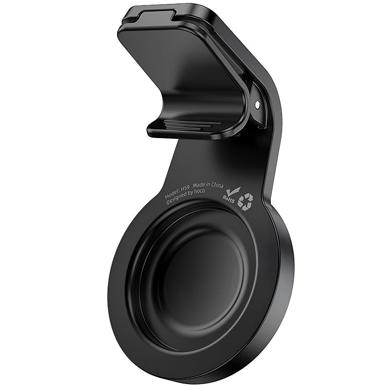 Автотримач Hoco H59 Show (air outlet) Black / Metal gray - Зображення 3