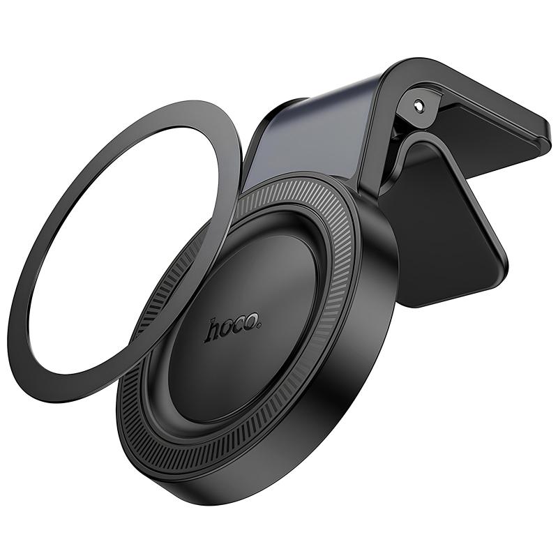 Автотримач Hoco H59 Show (air outlet) Black / Metal gray - Зображення 4