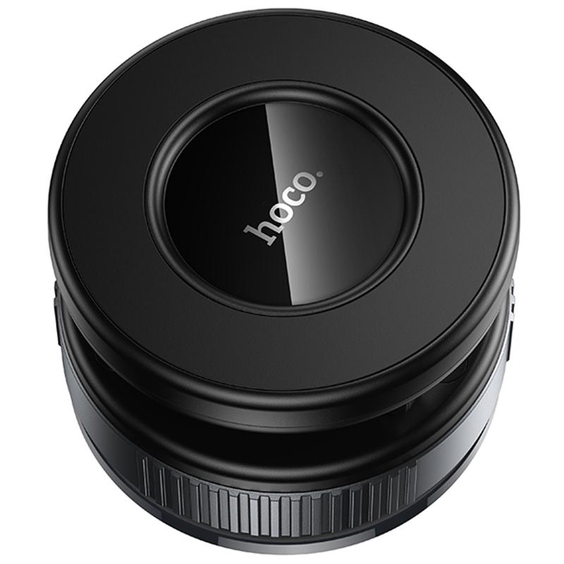 Автотримач Hoco H86 Dragon manual suction cup magnetic (universal) Black / Metal gray - Зображення 3