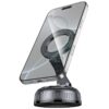 Автотримач Hoco H92 High vacuum suction cup magnetic (universal) Black / Metal gray