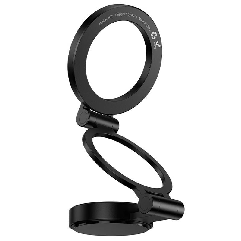 Автотримач Hoco H98 Rider (center console) Black - Зображення 3