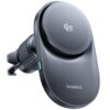 Автотримач з БЗП Baseus PrimeTrip VC2 Pro Qi2.2 25W (air outlet) (C0013N) Cosmic Black