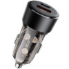 АЗП Acefast B12 PD30W+QC3.0 total 60W (1USB-A/1C) Black