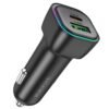 АЗП Borofone BZ28A Trophie PD30W+QC3.0 (1USB-A/1C) Black