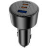 АЗП WIWU CC026 Warriors PD200W+QC3.0 (1USB-A/2C) Black