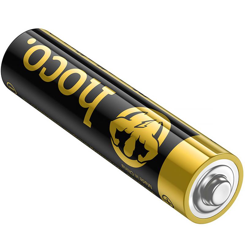 Батарейки Hoco JA2 AAA (LR03) Alkaline 10 pcs Black - Зображення 5