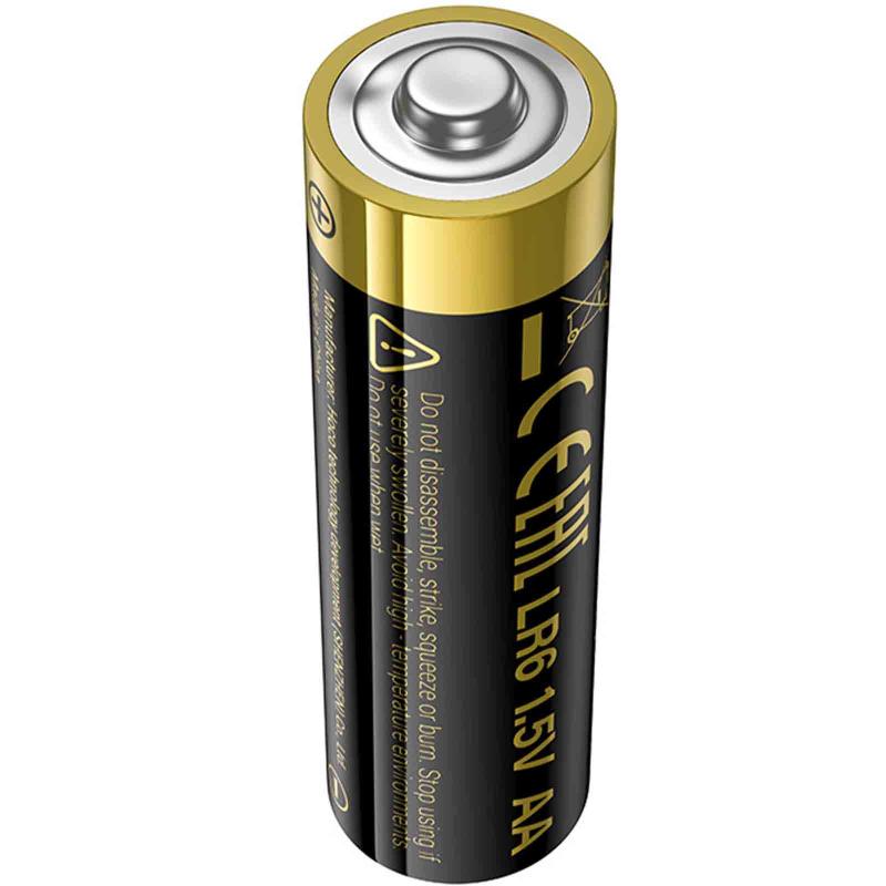 Батарейки Hoco JA1A AA (LR6) Alkaline 2 pcs Black - Зображення 4