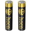 Батарейки Hoco JA2A AAA (LR03) Alkaline 2 pcs Black