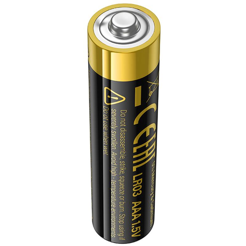 Батарейки Hoco JA2A AAA (LR03) Alkaline 2 pcs Black - Зображення 4