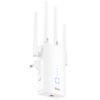 Бездротовий Wi-Fi репитер Hoco HI35 300Mbs 2.4GHz White