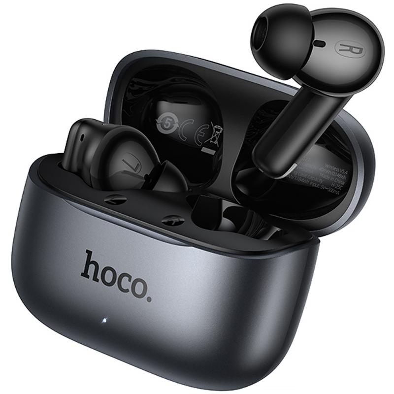 Бездротові TWS навушники Hoco EQ27 Fun ANC+ENC+smart AI translation Metal gray - Зображення 3