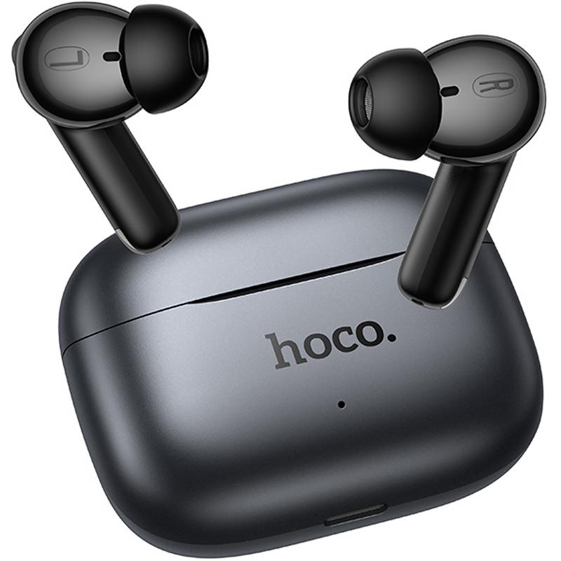 Бездротові TWS навушники Hoco EQ27 Fun ANC+ENC+smart AI translation Metal gray - Зображення 5