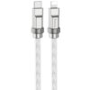 Дата кабель Hoco U113 Solid 20W Type-C to Lightning (1m) Silver
