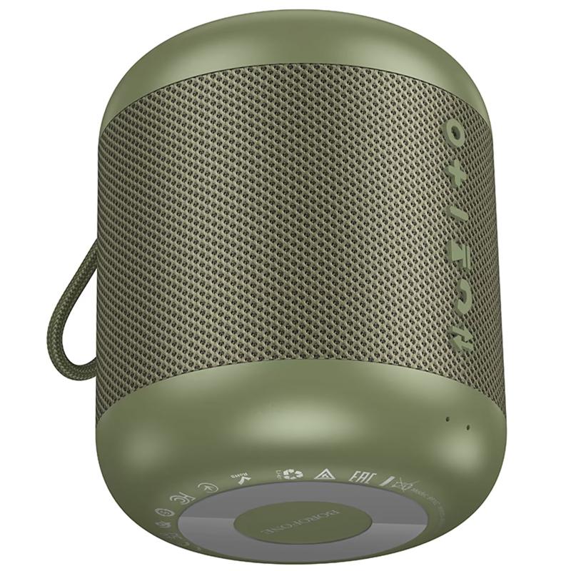Bluetooth Колонка Borofone BR102 Gratificado 5W Spruce green - Зображення 2