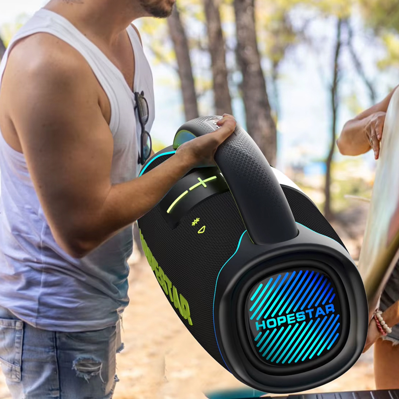 Bluetooth колонка Hopestar A65 300W Black - Зображення 4