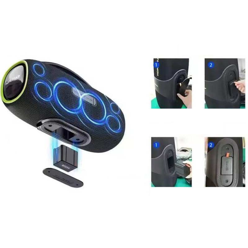 Bluetooth колонка Hopestar A85 400W Black - Зображення 5